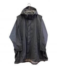 THE NORTH FACE（ザ ノース フェイス）の古着「タグアンポンチョコート」｜ブラック