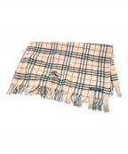 BURBERRY LONDONバーバリーロンドン）の古着「マフラー」｜ベージュ