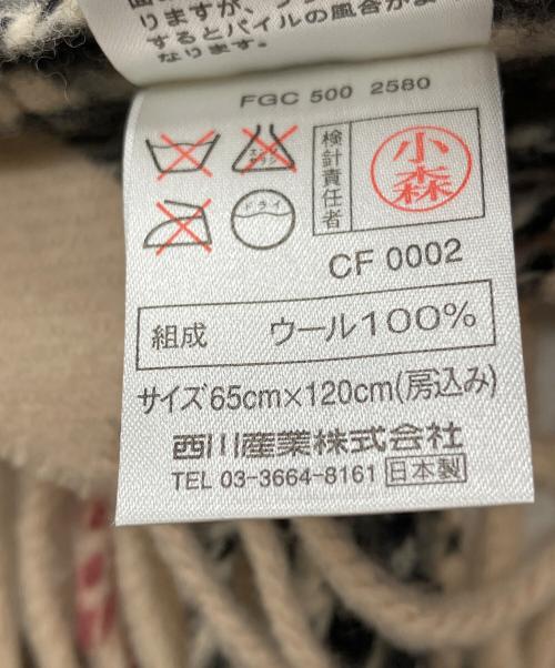 BURBERRY LONDON（バーバリーロンドン）BURBERRY LONDON (バーバリーロンドン) マフラー ベージュの古着・服飾アイテム