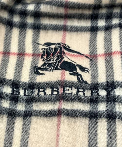 BURBERRY LONDON（バーバリーロンドン）BURBERRY LONDON (バーバリーロンドン) マフラー ベージュの古着・服飾アイテム