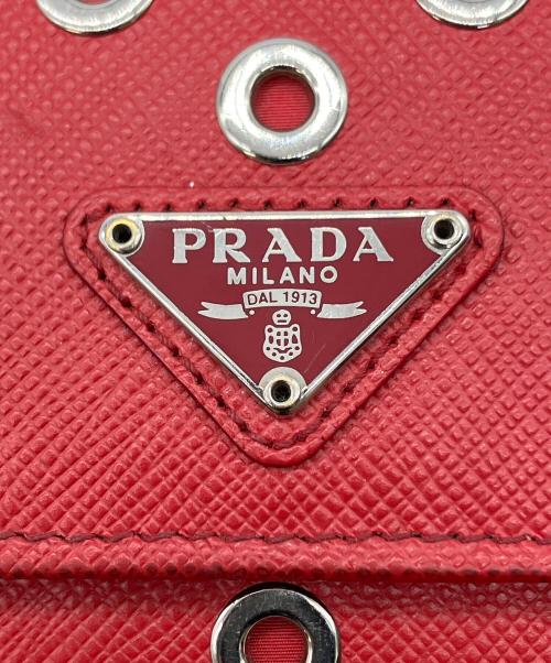 PRADA（プラダ）PRADA (プラダ) 長財布 レッドの古着・服飾アイテム