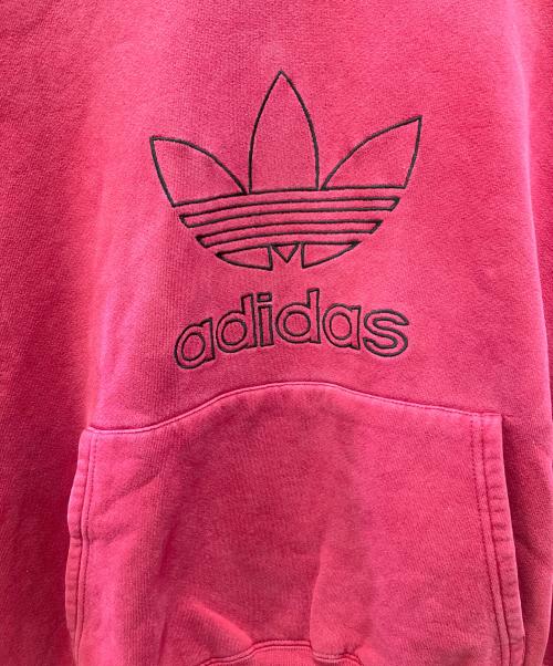 adidas（アディダス）adidas (アディダス) パーカー レッド サイズ:XLの古着・服飾アイテム