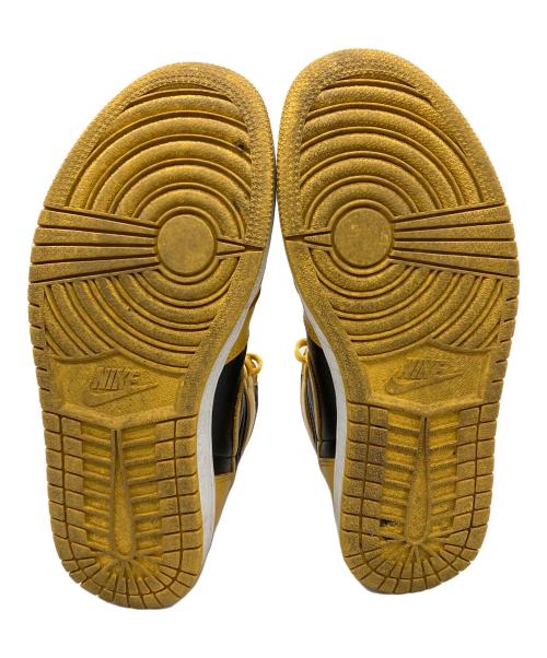 NIKE（ナイキ）NIKE (ナイキ) ハイカットスニーカー ブラック×イエロー サイズ:26の古着・服飾アイテム