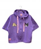 GALFYガルフィー）の古着「ジップパーカー」｜パープル