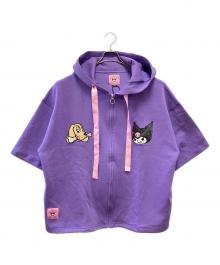 GALFY（ガルフィー）の古着「ジップパーカー」｜パープル