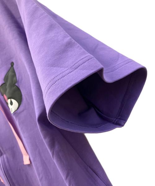 GALFY（ガルフィー）GALFY (ガルフィー) ジップパーカー パープル サイズ:Lの古着・服飾アイテム