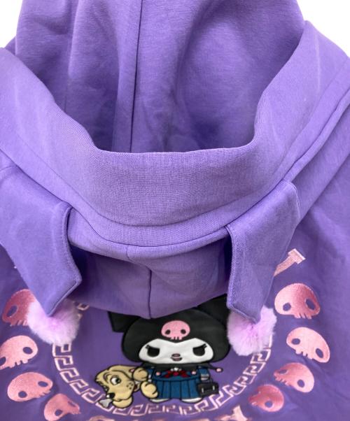 GALFY（ガルフィー）GALFY (ガルフィー) ジップパーカー パープル サイズ:Lの古着・服飾アイテム