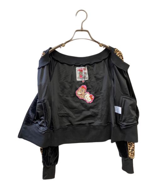 CANDY GALFY（キャンディーガルフィー）CANDY GALFY (キャンディーガルフィー) HELLO KITTY (ハローキティ) セットアップ ゴールド×ブラック サイズ:F 未使用品の古着・服飾アイテム