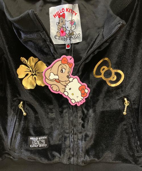 CANDY GALFY（キャンディーガルフィー）CANDY GALFY (キャンディーガルフィー) HELLO KITTY (ハローキティ) セットアップ ゴールド×ブラック サイズ:F 未使用品の古着・服飾アイテム