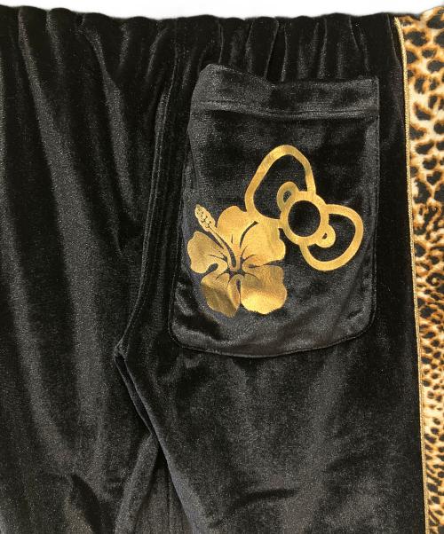 CANDY GALFY（キャンディーガルフィー）CANDY GALFY (キャンディーガルフィー) HELLO KITTY (ハローキティ) セットアップ ゴールド×ブラック サイズ:F 未使用品の古着・服飾アイテム