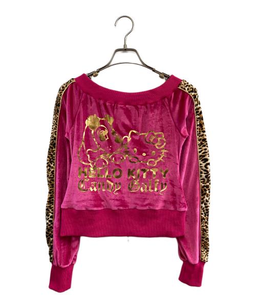 CANDY GALFY（キャンディーガルフィー）CANDY GALFY (キャンディーガルフィー) HELLO KITTY (ハローキティ) セットアップ ショッキングピンク サイズ:F 未使用品の古着・服飾アイテム