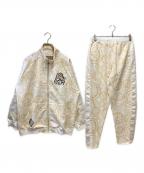 GALFYガルフィー）の古着「セットアップ」｜ゴールド×ホワイト