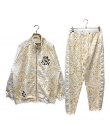 中古・古着通販】GALFY (ガルフィー) セットアップ ゴールド×ホワイト