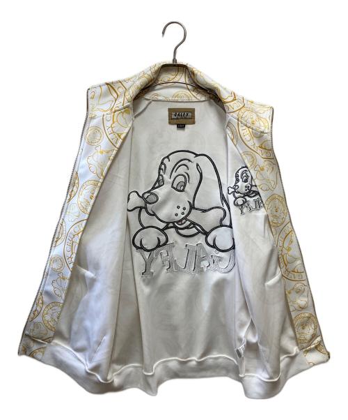 GALFY（ガルフィー）GALFY (ガルフィー) セットアップ ゴールド×ホワイト サイズ:XLの古着・服飾アイテム