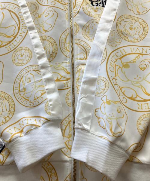 GALFY（ガルフィー）GALFY (ガルフィー) セットアップ ゴールド×ホワイト サイズ:XLの古着・服飾アイテム