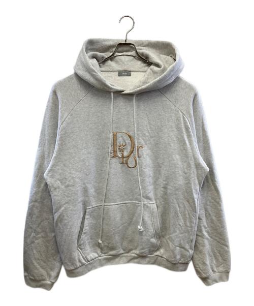 Dior（ディオール）DIOR (ディオール) ERL (イーアールエル) プルオーバーパーカー グレー サイズ:X3Lの古着・服飾アイテム