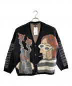 glambグラム）の古着「厚手カーディガン」｜ブラック