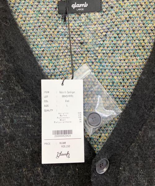 glamb（グラム）glamb (グラム) 厚手カーディガン ブラック サイズ:L 未使用品の古着・服飾アイテム
