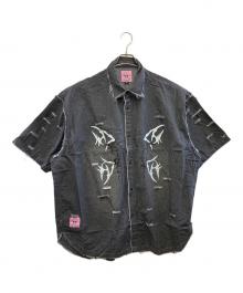 クロミ×GALFY（クロミ×ガルフィー）の古着「半袖シャツ」｜グレー