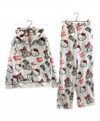 CANDY GALFY×HELLO KITTYキャンディーガルフィー×ハローキティ）の古着「3ピースセットアップ」｜ホワイト