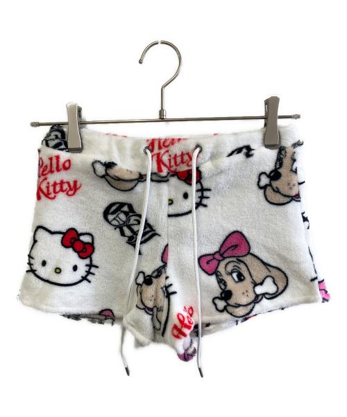 CANDY GALFY（キャンディーガルフィー）CANDY GALFY (キャンディーガルフィー) HELLO KITTY (ハローキティ) 3ピースセットアップ ホワイト サイズ:F 未使用品の古着・服飾アイテム