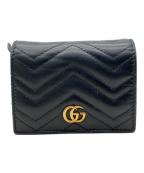 GUCCIグッチ）の古着「2つ折り財布」｜ブラック