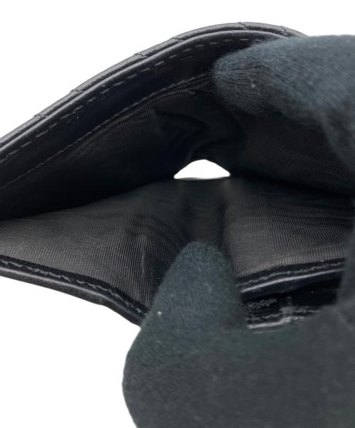 GUCCI（グッチ）GUCCI (グッチ) 2つ折り財布 ブラックの古着・服飾アイテム