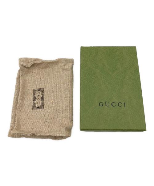 GUCCI（グッチ）GUCCI (グッチ) 2つ折り財布 ブラックの古着・服飾アイテム