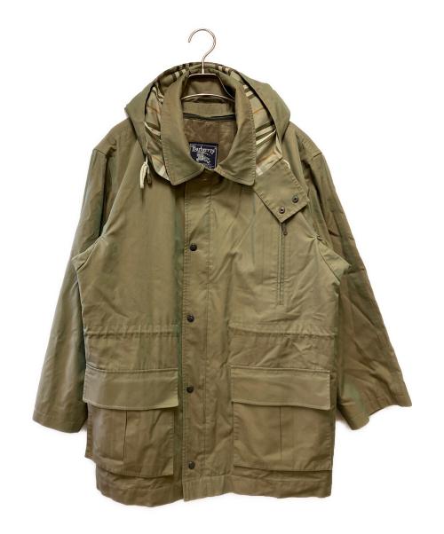Burberry's（バーバリー）Burberry's (バーバリー) フーデッドジャケット オリーブ サイズ:A7の古着・服飾アイテム