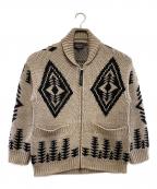 PENDLETONペンドルトン）の古着「厚手カーディガン」｜ベージュ