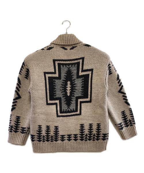 PENDLETON（ペンドルトン）PENDLETON (ペンドルトン) 厚手カーディガン ベージュ サイズ:Sの古着・服飾アイテム
