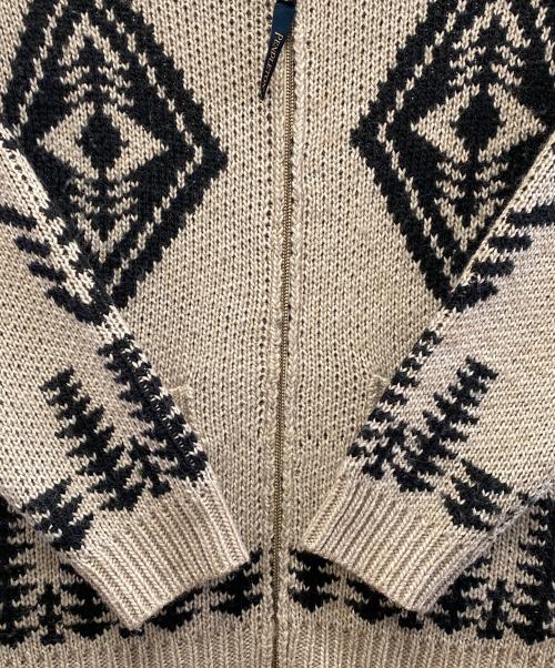 PENDLETON（ペンドルトン）PENDLETON (ペンドルトン) 厚手カーディガン ベージュ サイズ:Sの古着・服飾アイテム