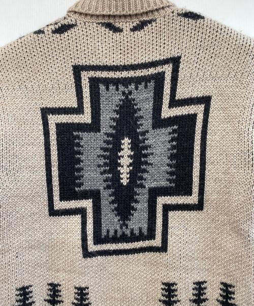 PENDLETON（ペンドルトン）PENDLETON (ペンドルトン) 厚手カーディガン ベージュ サイズ:Sの古着・服飾アイテム