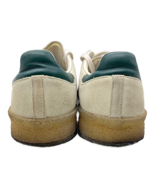 adidas（アディダス）adidas (アディダス) Ronnie Fieg (ロニー・フィグ) Clarks (クラークス) Samba White/Green グリーン×ホワイト サイズ:26の古着・服飾アイテム