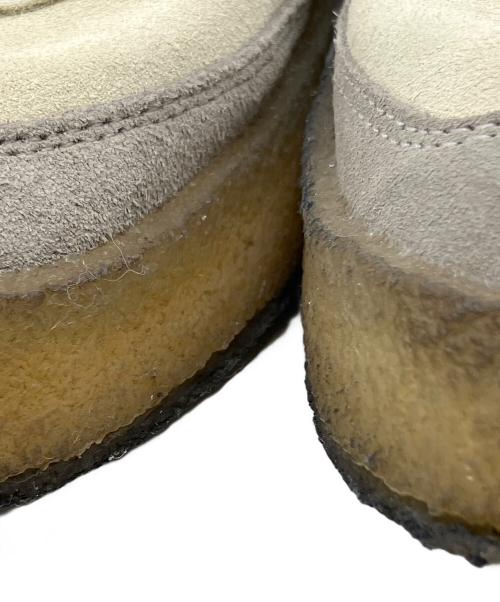 adidas（アディダス）adidas (アディダス) Ronnie Fieg (ロニー・フィグ) Clarks (クラークス) Samba White/Green グリーン×ホワイト サイズ:26の古着・服飾アイテム