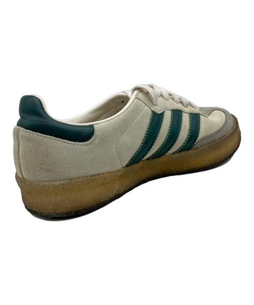 adidas（アディダス）adidas (アディダス) Ronnie Fieg (ロニー・フィグ) Clarks (クラークス) Samba White/Green グリーン×ホワイト サイズ:26の古着・服飾アイテム