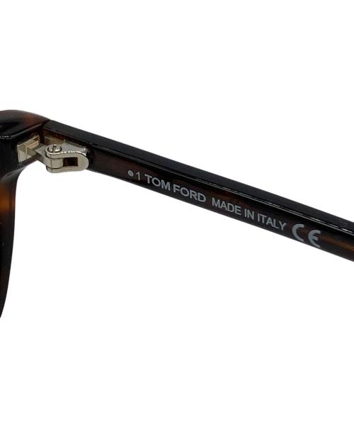 TOM FORD（トムフォード）TOM FORD (トムフォード) 伊達眼鏡 ブラウン サイズ:52□18の古着・服飾アイテム