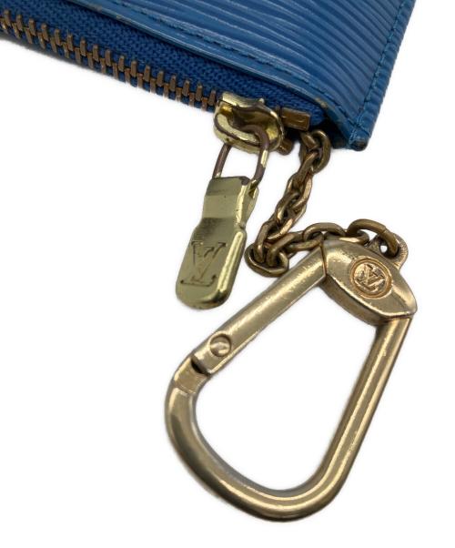 LOUIS VUITTON（ルイ ヴィトン）LOUIS VUITTON (ルイ ヴィトン) エピ ポシェットクレ ブルーの古着・服飾アイテム