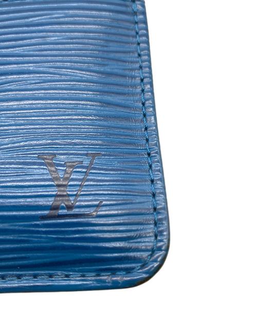 LOUIS VUITTON（ルイ ヴィトン）LOUIS VUITTON (ルイ ヴィトン) エピ ポシェットクレ ブルーの古着・服飾アイテム