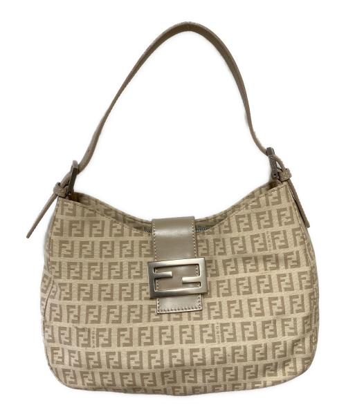 FENDI（フェンディ）FENDI (フェンディ) ワンショルダーバッグ ベージュの古着・服飾アイテム