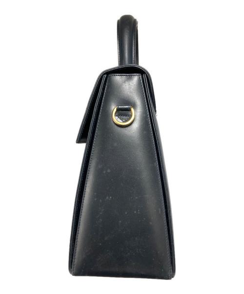 Salvatore Ferragamo（サルヴァトーレ フェラガモ）Salvatore Ferragamo (サルヴァトーレ フェラガモ) ガンチーニハンドバッグ ブラックの古着・服飾アイテム