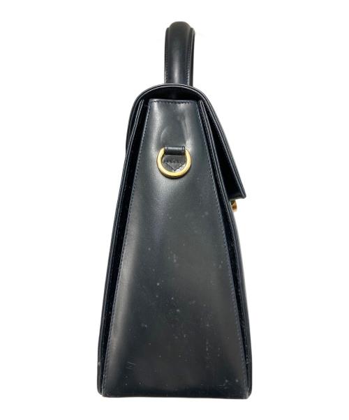 Salvatore Ferragamo（サルヴァトーレ フェラガモ）Salvatore Ferragamo (サルヴァトーレ フェラガモ) ガンチーニハンドバッグ ブラックの古着・服飾アイテム