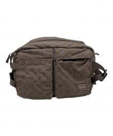 HEAD PORTER（ヘッドポーター）の古着「ウエストバッグ」｜ブラウン