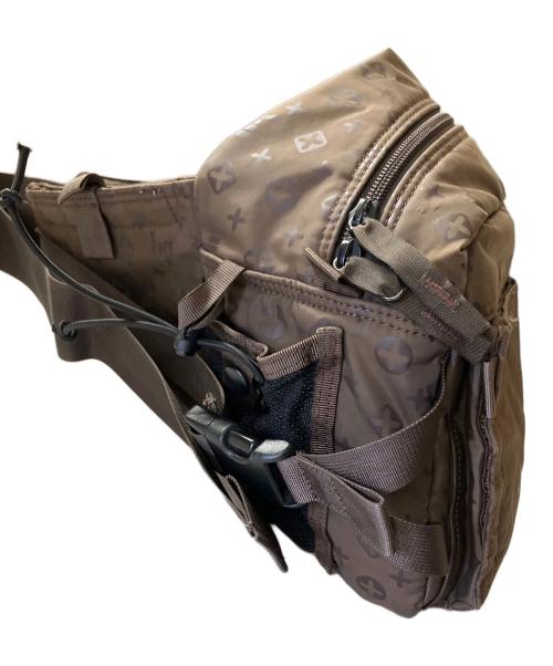 HEAD PORTER（ヘッドポーター）HEAD PORTER (ヘッドポーター) ウエストバッグ ブラウンの古着・服飾アイテム