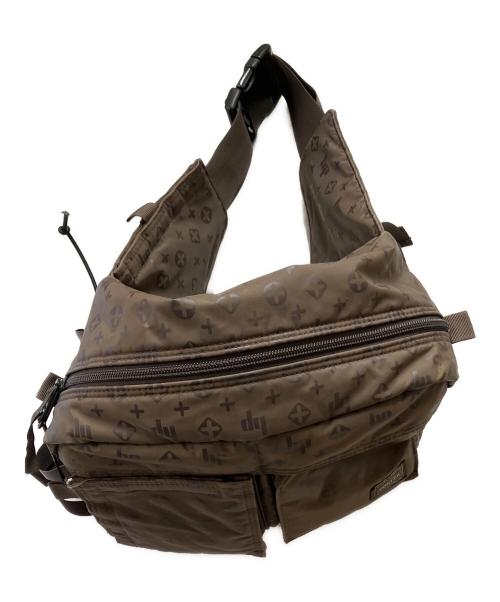 HEAD PORTER（ヘッドポーター）HEAD PORTER (ヘッドポーター) ウエストバッグ ブラウンの古着・服飾アイテム