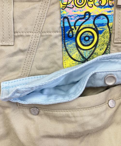 LOEWE（ロエベ）LOEWE (ロエベ) パンツ ベージュ サイズ:44の古着・服飾アイテム