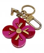 LOUIS VUITTONルイ ヴィトン）の古着「フラワーチャーム」｜ピンク×レッド