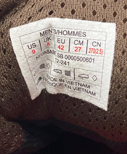 THE NORTH FACE（ザ ノース フェイス）THE NORTH FACE (ザ ノース フェイス) トレッキングブーツ ブラウン サイズ:27の古着・服飾アイテム