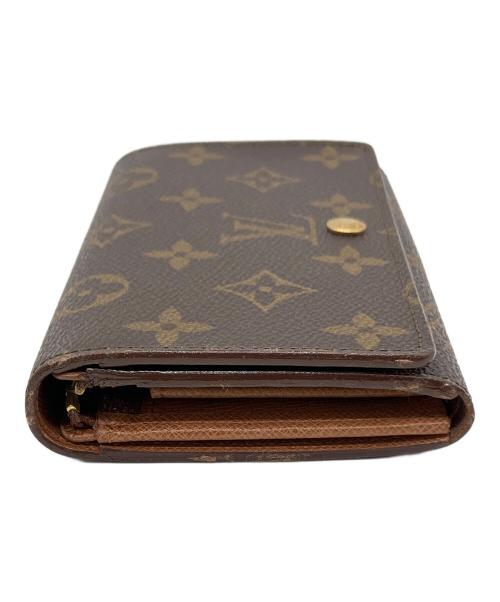 LOUIS VUITTON（ルイ ヴィトン）LOUIS VUITTON (ルイ ヴィトン) ポルトモネ・ビエ・トレゾール ブラウンの古着・服飾アイテム