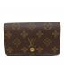 LOUIS VUITTON（ルイ ヴィトン）の古着「ポルトモネ・ビエ・トレゾール」｜ブラウン